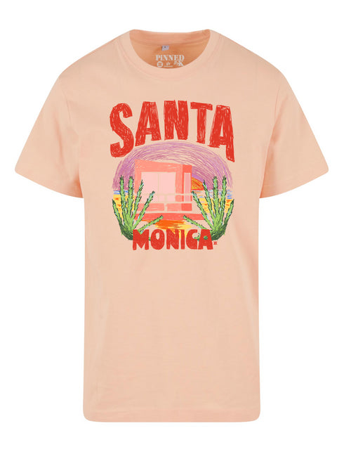 Curve T-shirt Santa Monica - Soft Apricot